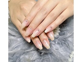 定額ネイルグラデーション