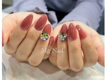 エムジーネイル(Mg Nail)/スワロフスキー★
