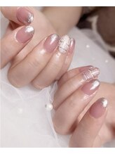 キレナル(KIRENAL)/グラデ＋カラー追加＋アート