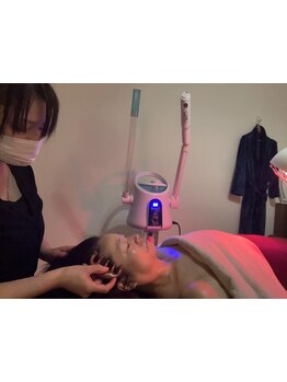 ヘッドスパで癒されたい