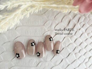 スタジオパルテ ネイルアイラッシュ(studio PARTE)/定額ハンド　トレンドコース