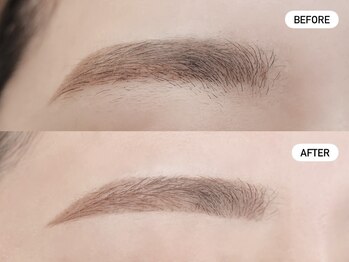 アールアイラッシュ(R eyelash)の写真/当店人気No.1メニュー！♪お顔の印象激変！！まつげパーマとセットでお得にできます♪