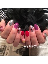ネイルサロンアンドスクールエムズブロッサム(Nailsalon & school M's Blossom)/ジェルアート込コース