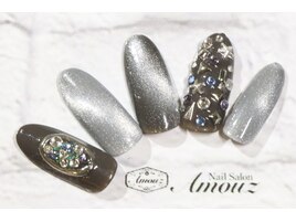 【テーマ:マグネットネイル】3