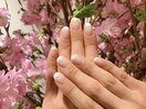 【レースフレンチネイル】