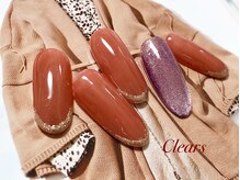 ビューティーネイルサロン クリアーズ(Clears)/こっそりハロウィンネイル