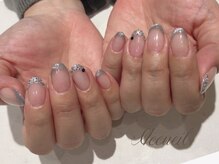 アクイユ 銀座店(ACCUEIL)/ツイードフレンチネイル