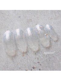 ラメグラデーションネイル