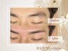 平日17時まで限定【骨格似合わせ眉毛ワックス】メンズ眉毛wax3300円/上野駅