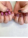 暗い場所で光るネイル★