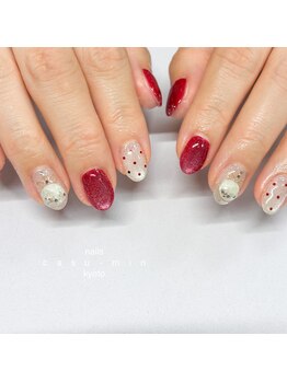 ネイルズ カスミン(nails CASU-MIN)/クリスマスオーナメント♪