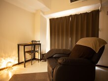 yplaceドライヘッドスパ/肩こり/リンパ/オイルマッサージの雰囲気(完全個室のプライベートサロンです。)