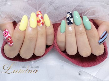 ルミナ 伊勢崎店(Lumina)/カラフルネイル
