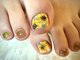 アミュリー ネイル アトリエ(Amury nail atelier)の写真/何度でも利用OK♪オフ・ケア込【フットネイルワンカラ-+2本ア-ト☆¥7000】ア-トなし¥6000★カラ-追加OK!