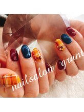 グラント(NAIL SALON&SCHOOL grant)/定額ジェル5900円グレンチェック