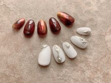 エンジェリック カラーズ(Angelic colors)/アシンメトリーネイル