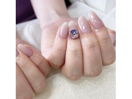 花びらネイル