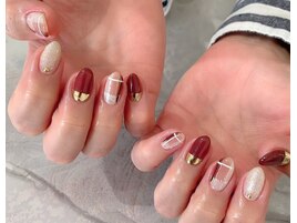 チェックネイル