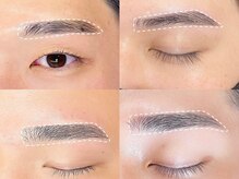 アイブロウサロンオム 三宮駅前店(HOMME)の雰囲気（フォトギャラにデザイン多数♪[三宮/メンズ/アイブロウ/眉/学割]）
