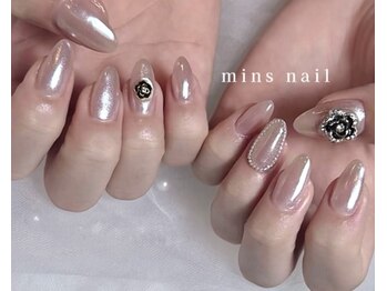 ミンズネイル(minsnail)/ホワイトパールネイル