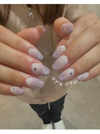 パープルグラデーション