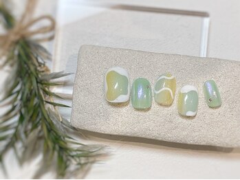 ブレス 仙台駅前本店(BLESS)/レモングリーンでさわやかに