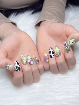 リモア 三河安城店(Re:more)/スカルプ10本アート