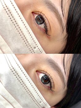 シャレール 新潟青山店(Chareir)/【マツエク】フラットラッシュ