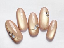 エムネイル(M nail)/12月1月　定額デザイン
