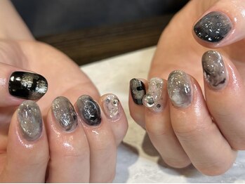 ネイルアルケー(Nail ARCHE)の写真/ズボラ女子はお任せデザインで楽々★どんなデザインも対応◎バイオ/パラジェルから選択♪初回オフ4回迄無料