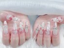 モテ可愛ロングネイル