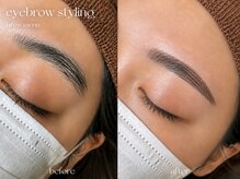 ヘアーアンドメイク アース 高崎店(HAIR＆MAKE EARTH)の雰囲気（【眉毛】アイブロウスタイリング　眉毛でこんなに印象は変わる）