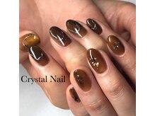 クリスタルネイル ボンベルタ橘店(CRYSTAL NAIL)/ニュアンスネイル