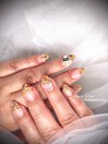 押し花フレンチスカルプ