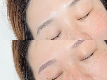 ナラ(nala.)/眉毛ワックス×毛流矯正パーマ