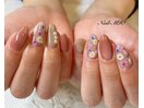 押し花ネイル