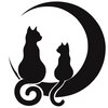 リラ ねこのシッポのお店ロゴ