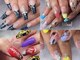 イチイチイチイチネイル(1111nail)の写真/【やりたい！を最大限叶える】持ち込みアート6本コース￥9050～“スキ”を詰め込んだ推し活ネイル
