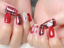 グロスネイル(gloss nail)/ジェルネイル/チェック