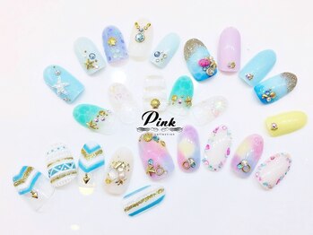 ネイルコレクション ピンク(Nail Collection Pink)/ジェル付放★マリン・シェル・海