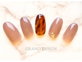 グランドデザイン 穂積店(GRAND DESIGN)/べっ甲シェルネイル