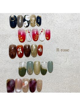 アールローズ(R-rose)/成人式ネイルご予約受付中