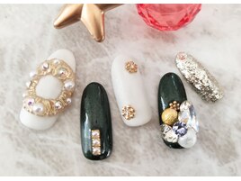 クリスマスネイル