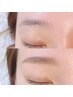 美眉マップブロウスタイリング【wax脱毛、毛量調節、メイク付き】　￥5300