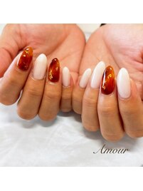 べっ甲ネイル☆彡