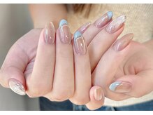 ナンシーネイル(Nancy nail)/持ち込み ダブルフレンチ