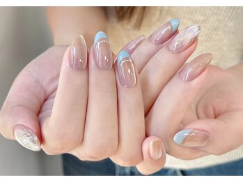 ナンシーネイル(Nancy nail)/持ち込み ダブルフレンチ