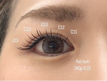 エドゥル(edur)/フラットラッシュ140本