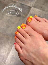 韓国発VALLAフットネイル