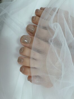 フットネイル/フラッシュ/ラメ